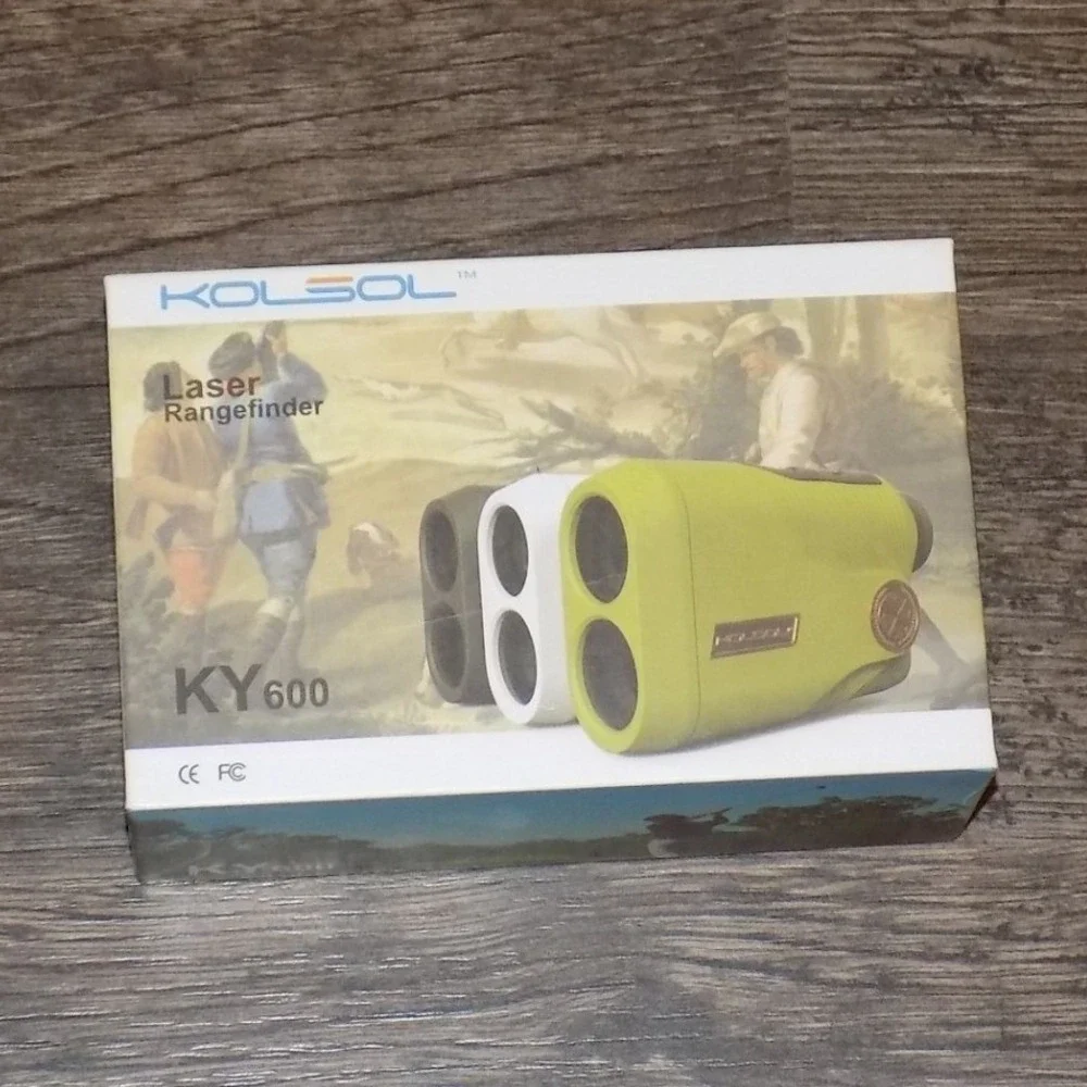 Kolsol‎ Laser Rangefinder KY600 Green Excellent 600 Yard Golf Hunting Waterproof
